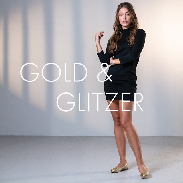 Kategorie Gold und Glitzer
