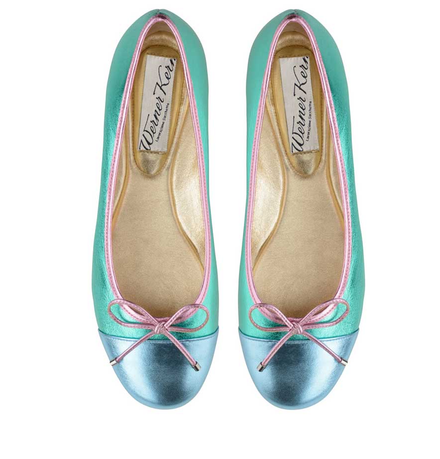 Super trendiger Ballerina in knalligen Pastellfarben